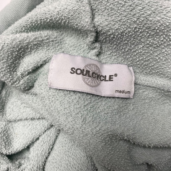 Men's SoulCycle Teal Beach Waves Sweatshirt - Size Medium - Picture 7 of 7